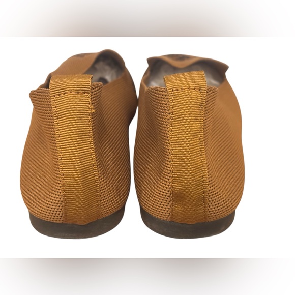 Women’s Square-Round Toe Canvas Stretch Knit Cheetah Brown Flats Loafers SZ 8.5 - Picture 5 of 11